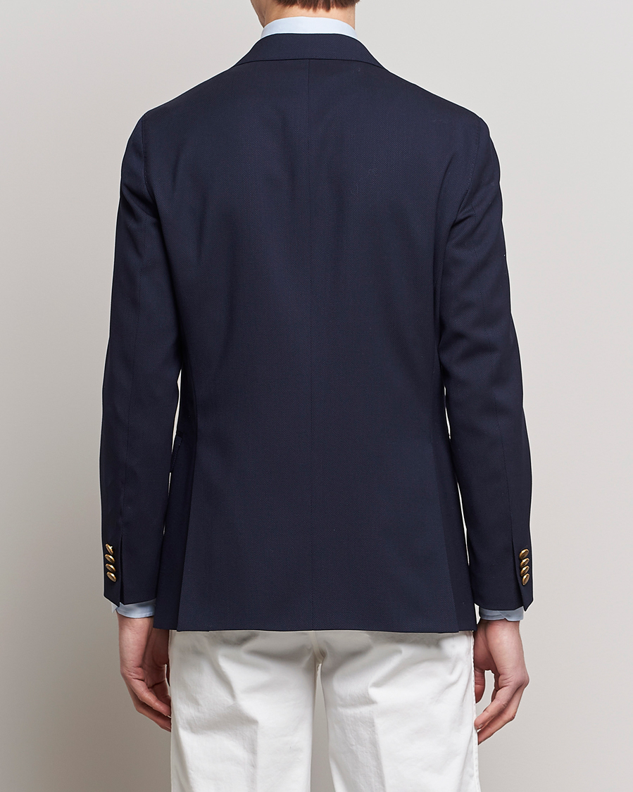 Homme | Blazers | Oscar Jacobson | Farris Double Breasted Club Blazer Navy