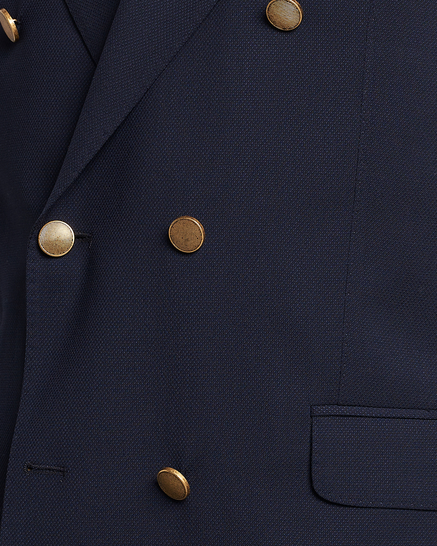 Homme | Blazers | Oscar Jacobson | Farris Double Breasted Club Blazer Navy