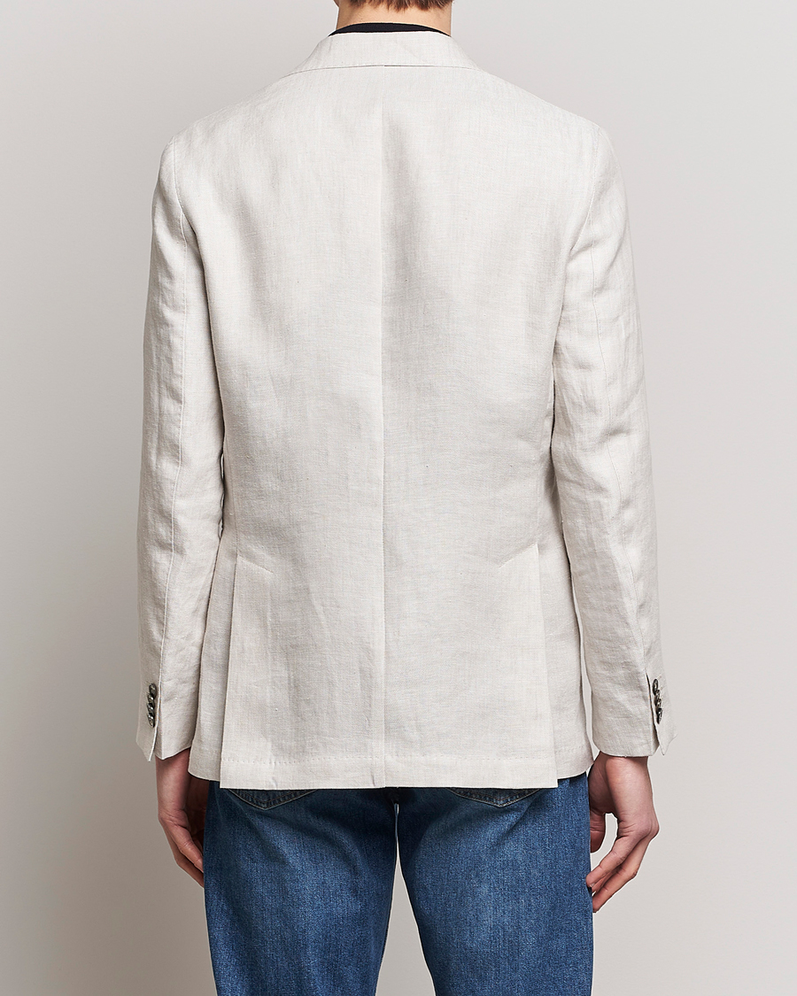 Homme | Blazers | Oscar Jacobson | Ferry Soft Linen Blazer Off White