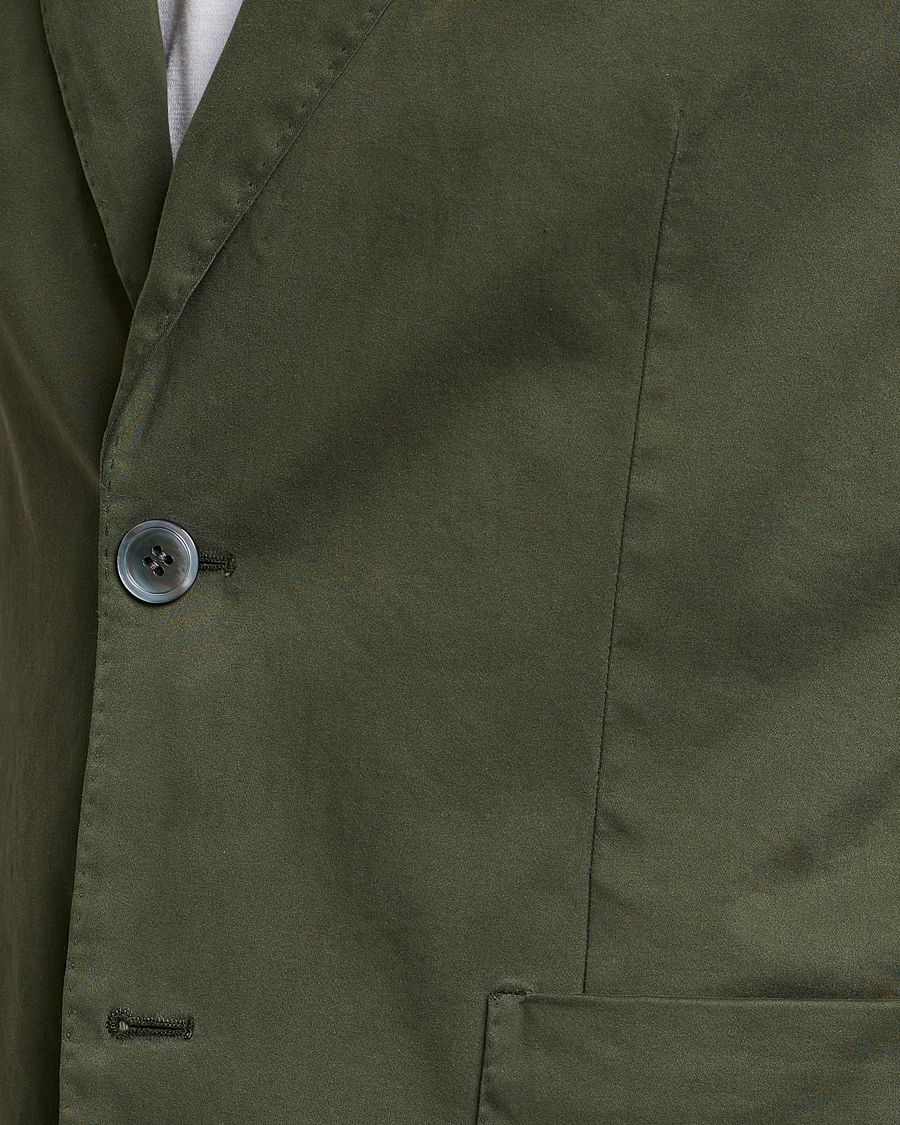 Homme | Blazers | Oscar Jacobson | Egel Cotton Blazer Green