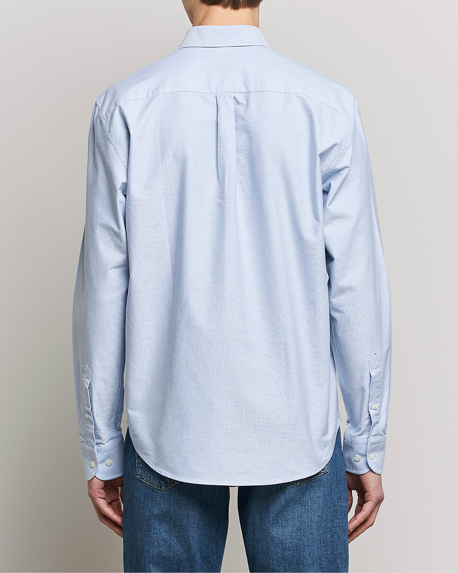 Homme | Chemises | Oscar Jacobson | Regular Fit Button Down Oxford Shirt Light Blue