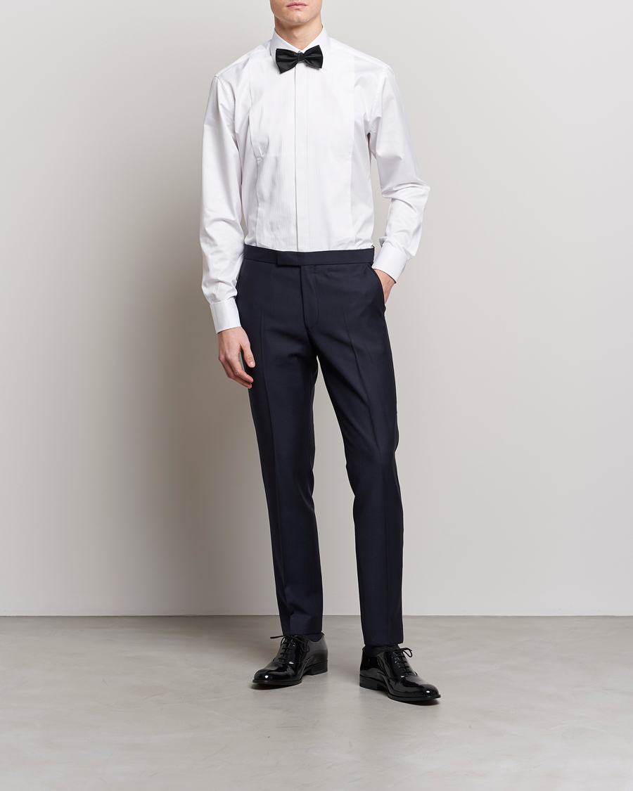 Homme | Pantalons | Oscar Jacobson | Denz Tuxedo Trousers Navy