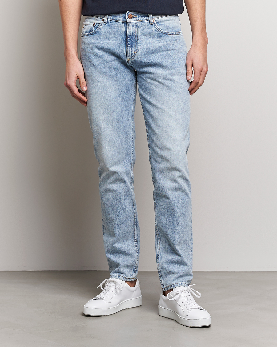 Homme | Jeans | Oscar Jacobson | Albert Cotton Stretch Jeans Light Wash