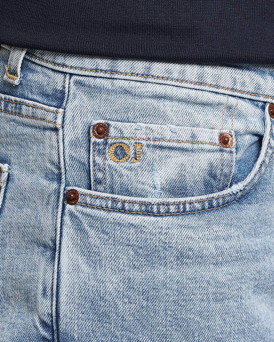 Homme | Jeans | Oscar Jacobson | Albert Cotton Stretch Jeans Light Wash