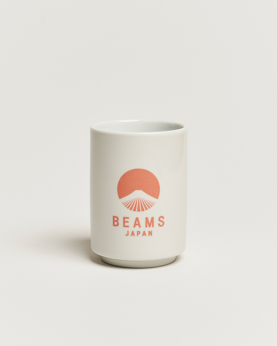 Homme | Beams Japan Logo Sushi Cup White/Red | Beams Japan | Logo Sushi Cup White/Red