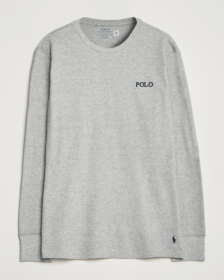Homme | T-shirts | Polo Ralph Lauren | Waffle Long Sleeve Crew Neck Andover Heather