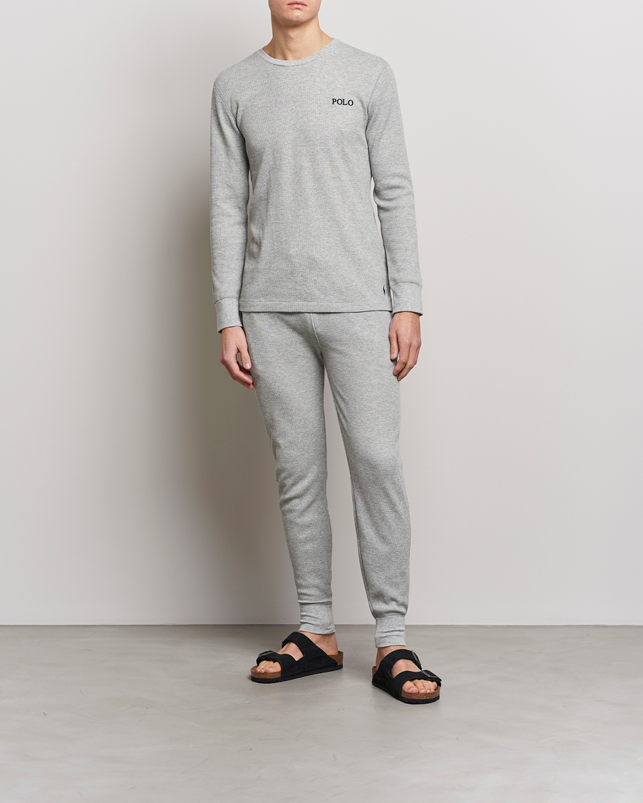 Homme | T-shirts | Polo Ralph Lauren | Waffle Long Sleeve Crew Neck Andover Heather