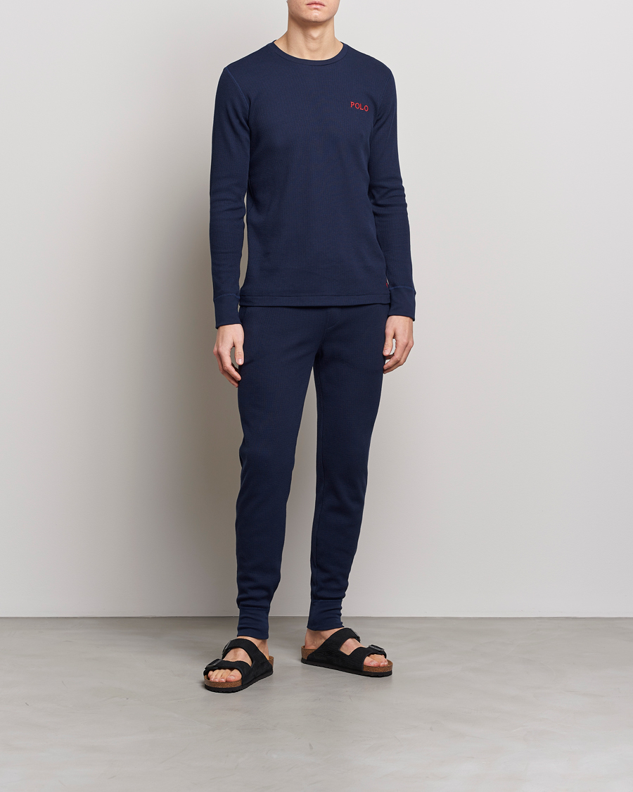 Homme | Pantalons | Polo Ralph Lauren | Waffle Sweatpants Cruise Navy