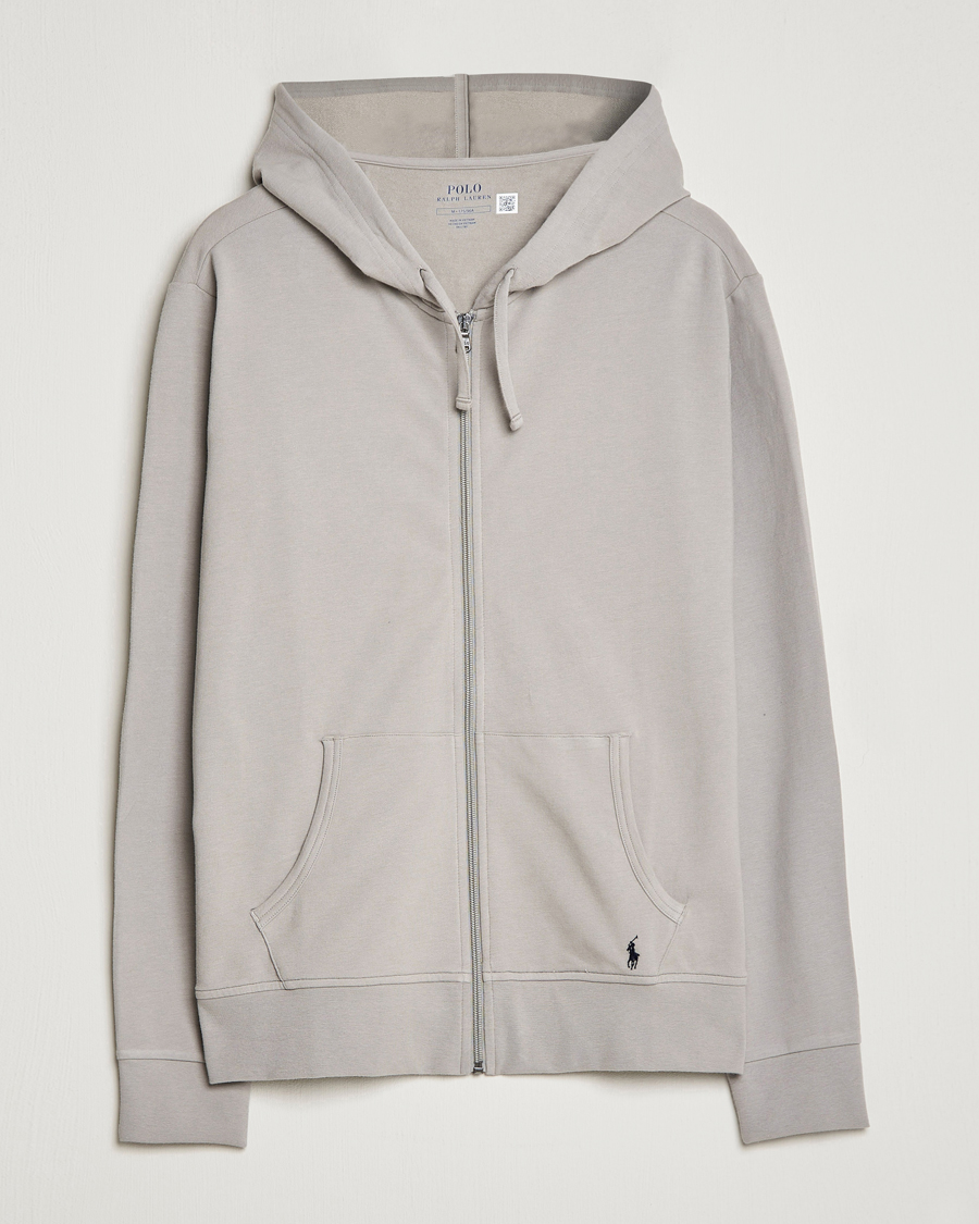 Homme | Pulls Et Tricots | Polo Ralph Lauren | Cotton Jersey Long Sleeve Hoodie Grey Frog