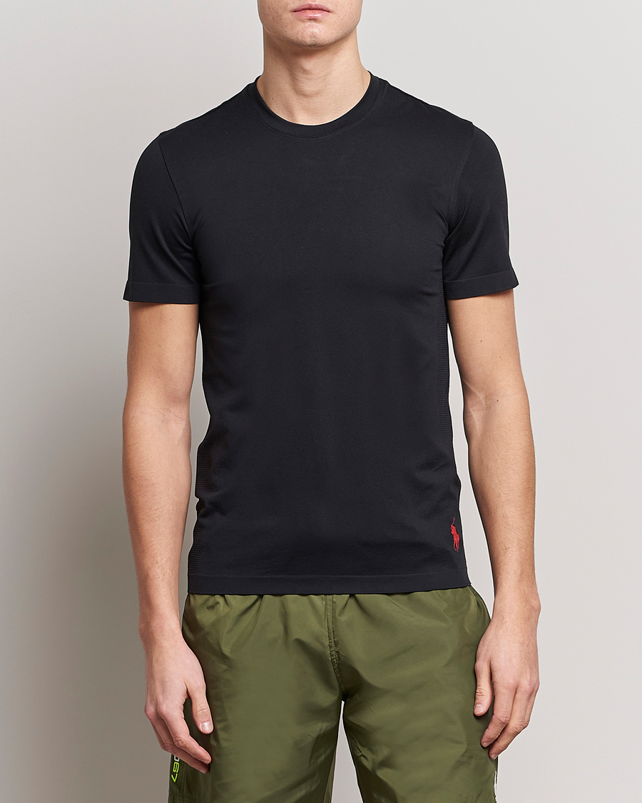 Homme | T-shirts | Polo Ralph Lauren | Active Crew Neck Tee Polo Black