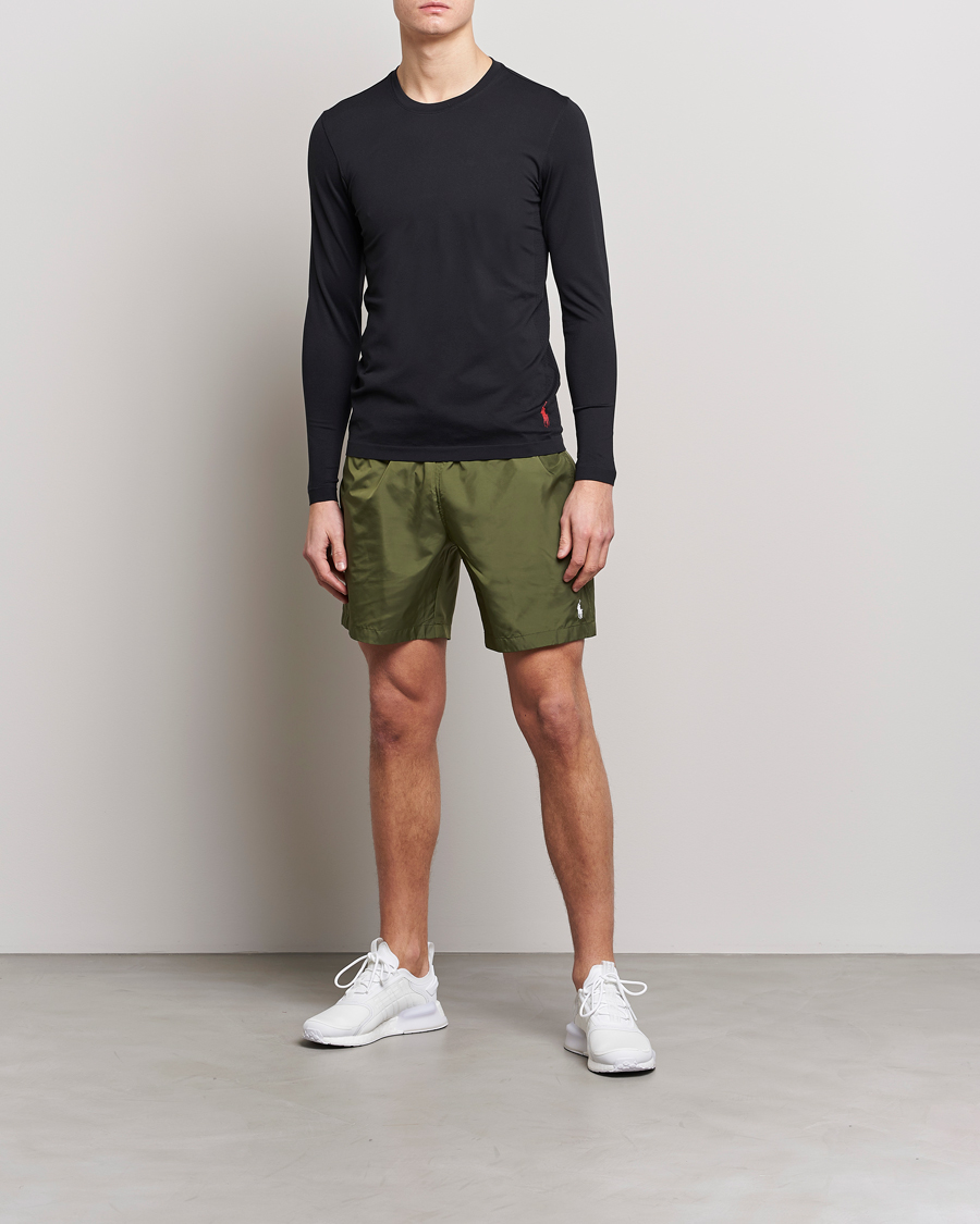 Homme | T-shirts | Polo Ralph Lauren | Performance Seamless Long Sleeve Tee Polo Black