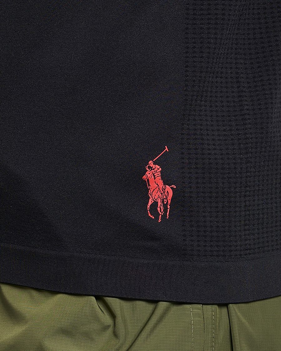 Homme | T-shirts | Polo Ralph Lauren | Performance Seamless Long Sleeve Tee Polo Black