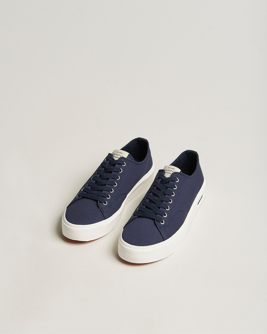 Homme | GANT Prepbro Canvas Sneaker Marine | GANT | Prepbro Canvas Sneaker Marine