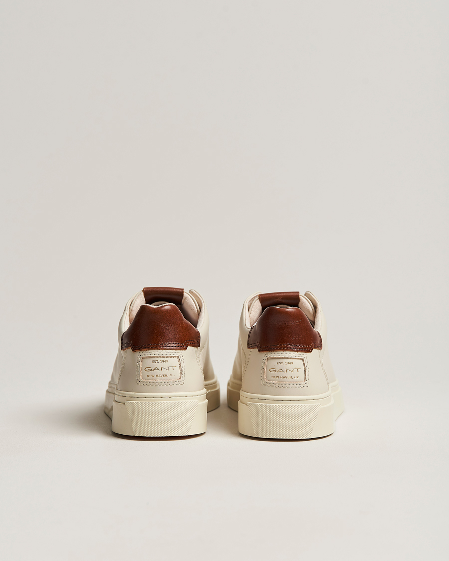 Homme | GANT Mc Julien Leather Sneaker Light Beige/Cognac | GANT | Mc Julien Leather Sneaker Light Beige/Cognac