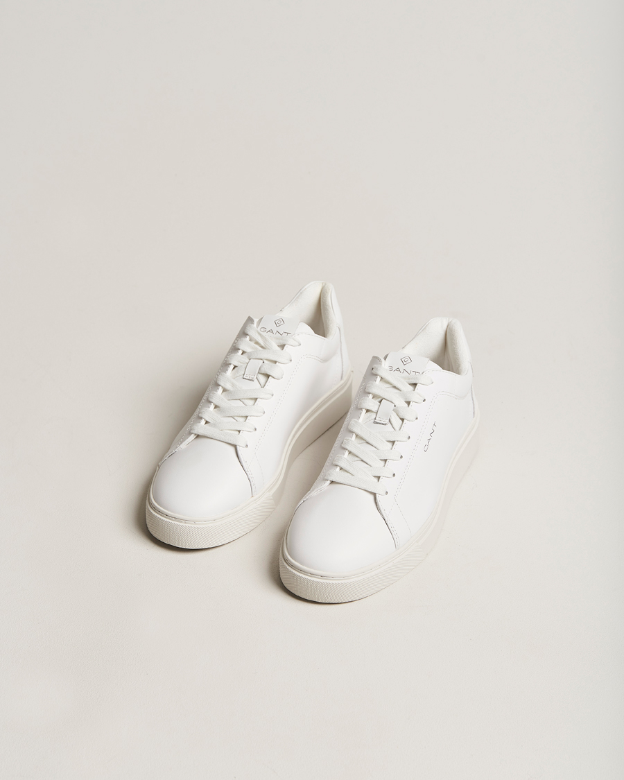 Homme | GANT Mc Julien Leather Sneaker White | GANT | Mc Julien Leather Sneaker White