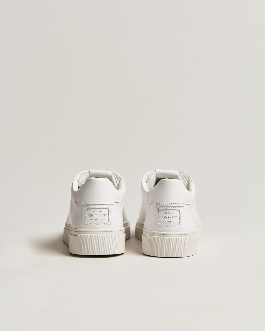 Homme | GANT Mc Julien Leather Sneaker White | GANT | Mc Julien Leather Sneaker White