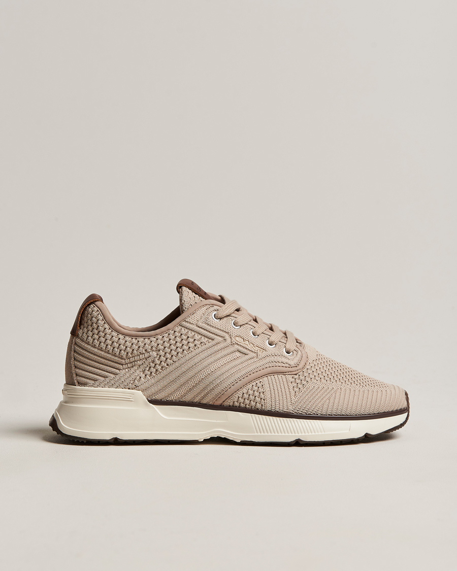 Homme | GANT Beeker Mesh Sneaker Taupe | GANT | Beeker Mesh Sneaker Taupe