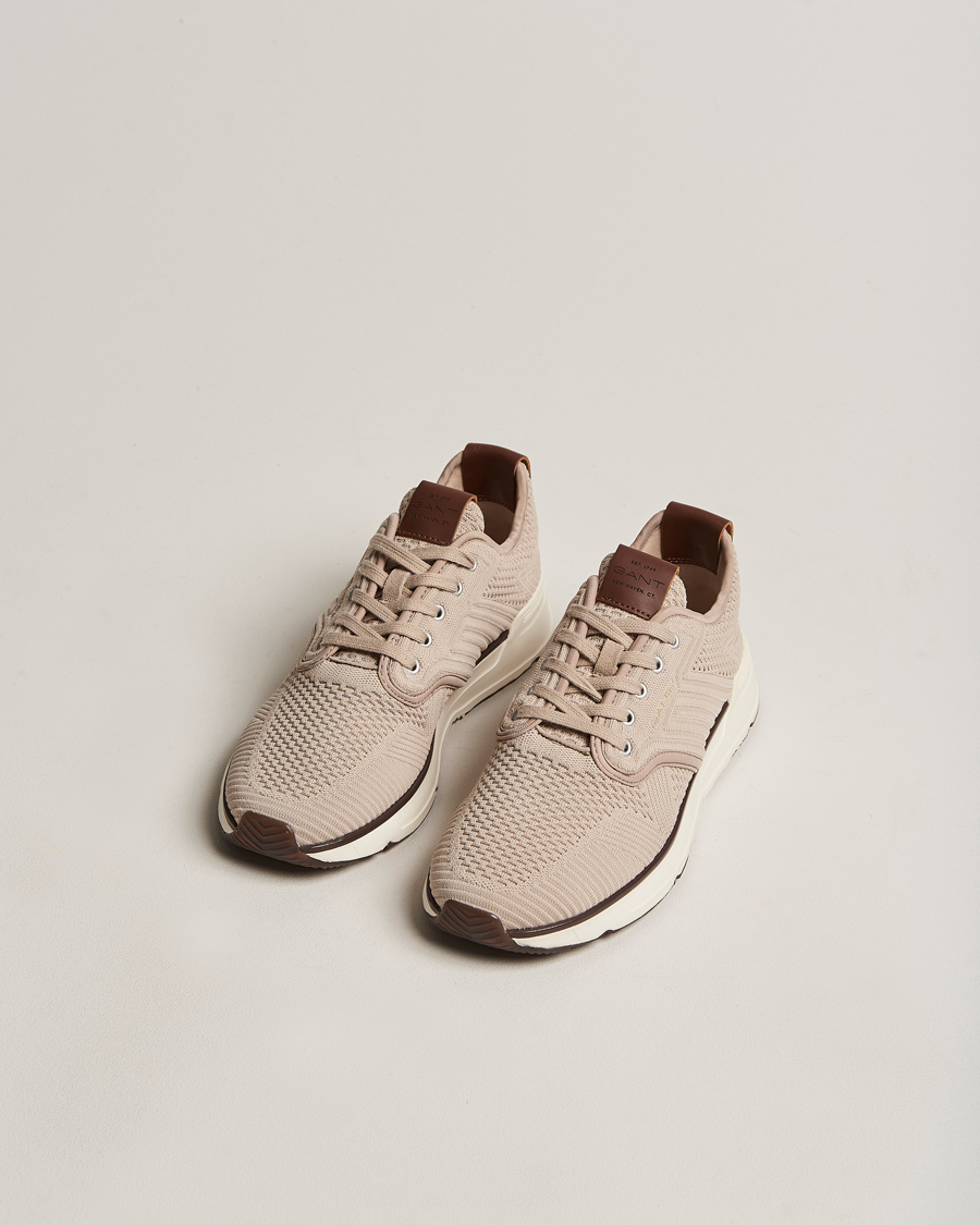 Homme | GANT Beeker Mesh Sneaker Taupe | GANT | Beeker Mesh Sneaker Taupe