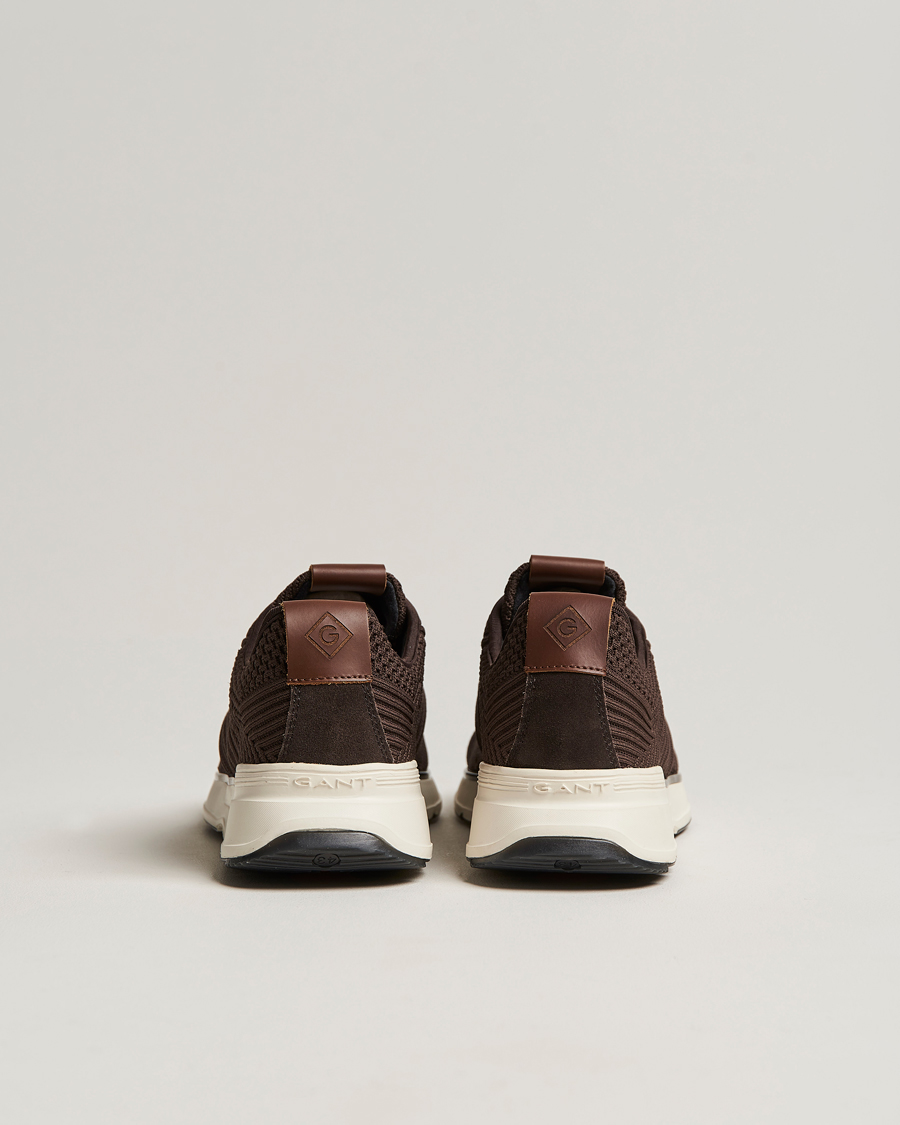 Homme | GANT Beeker Mesh Sneaker Dark Brown | GANT | Beeker Mesh Sneaker Dark Brown