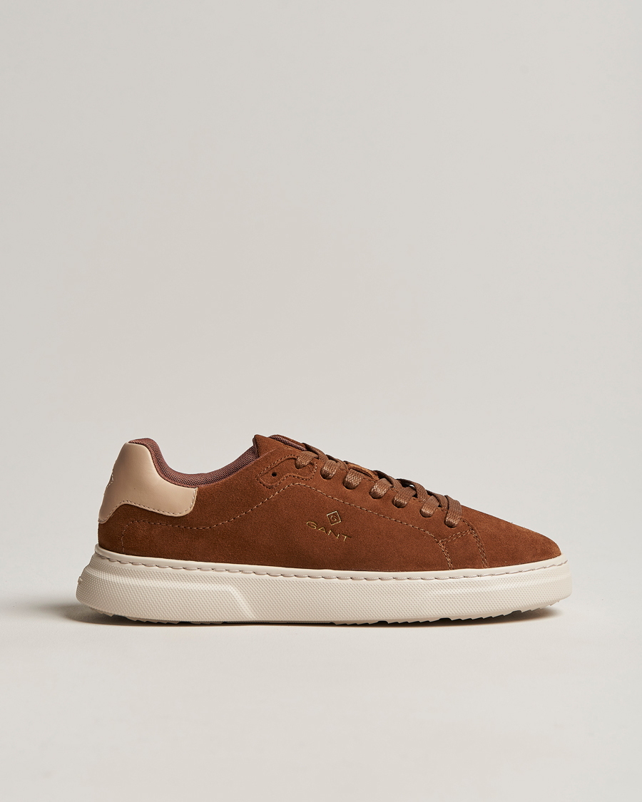 Homme | GANT Joree Lightweight Suede Sneaker Cognac | GANT | Joree Lightweight Suede Sneaker Cognac