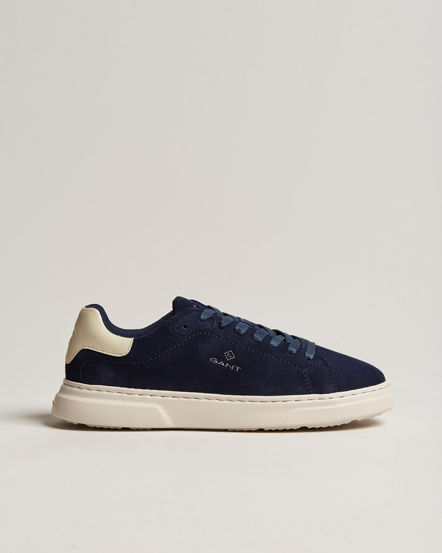Homme | GANT Joree Lightweight Suede Sneaker Marine | GANT | Joree Lightweight Suede Sneaker Marine
