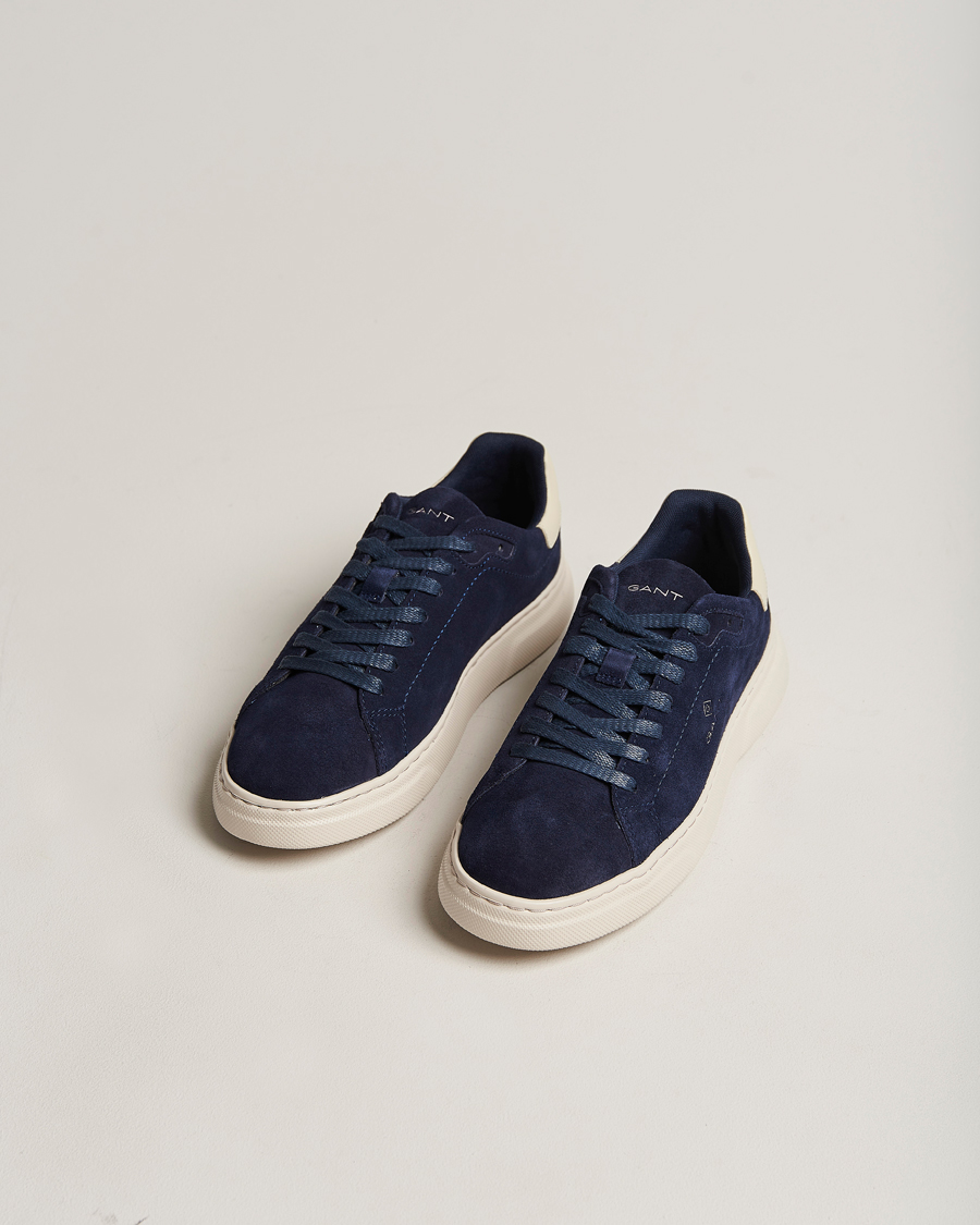 Homme | GANT Joree Lightweight Suede Sneaker Marine | GANT | Joree Lightweight Suede Sneaker Marine