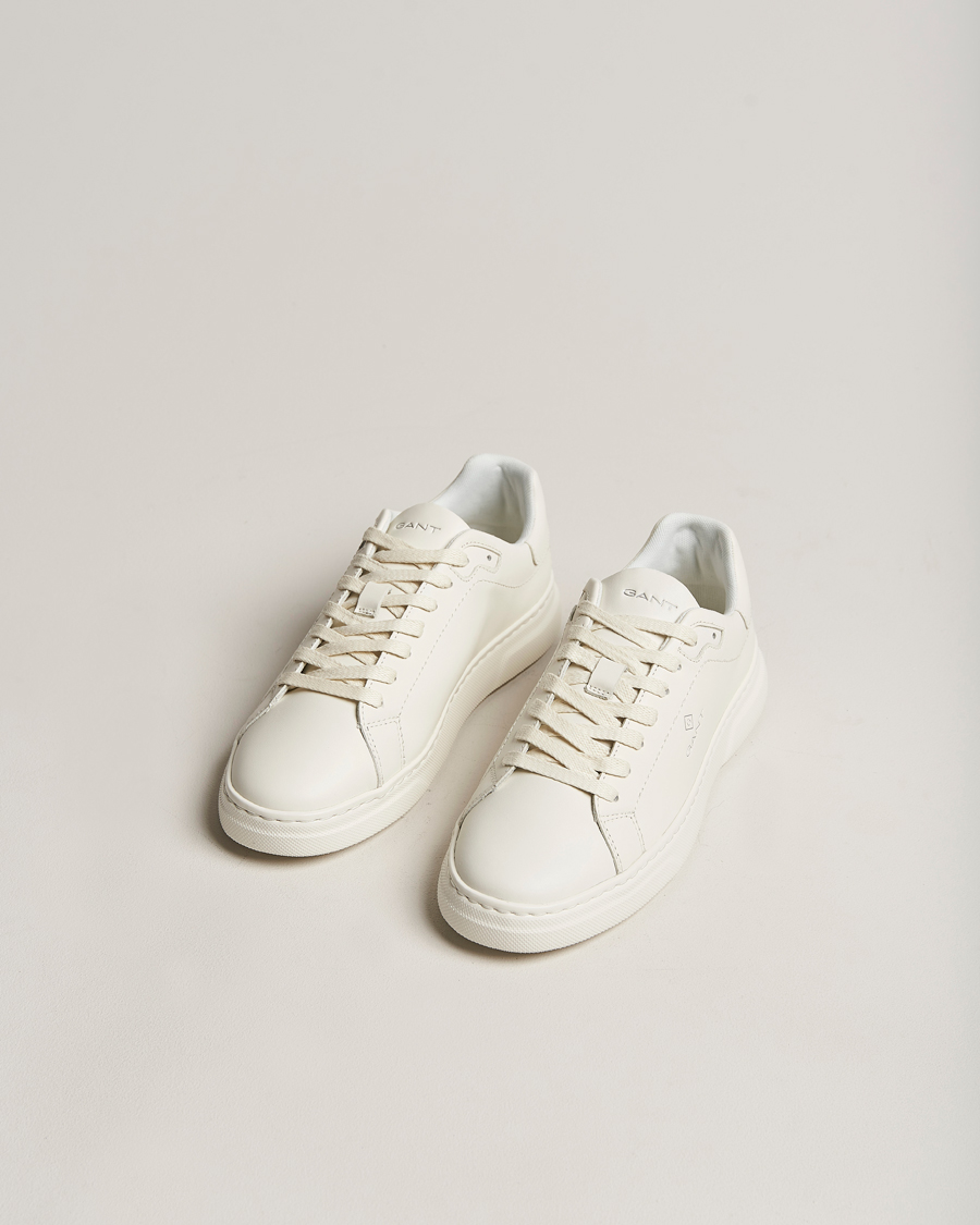 Homme | GANT Joree Lightweight Leather Sneaker White | GANT | Joree Lightweight Leather Sneaker White