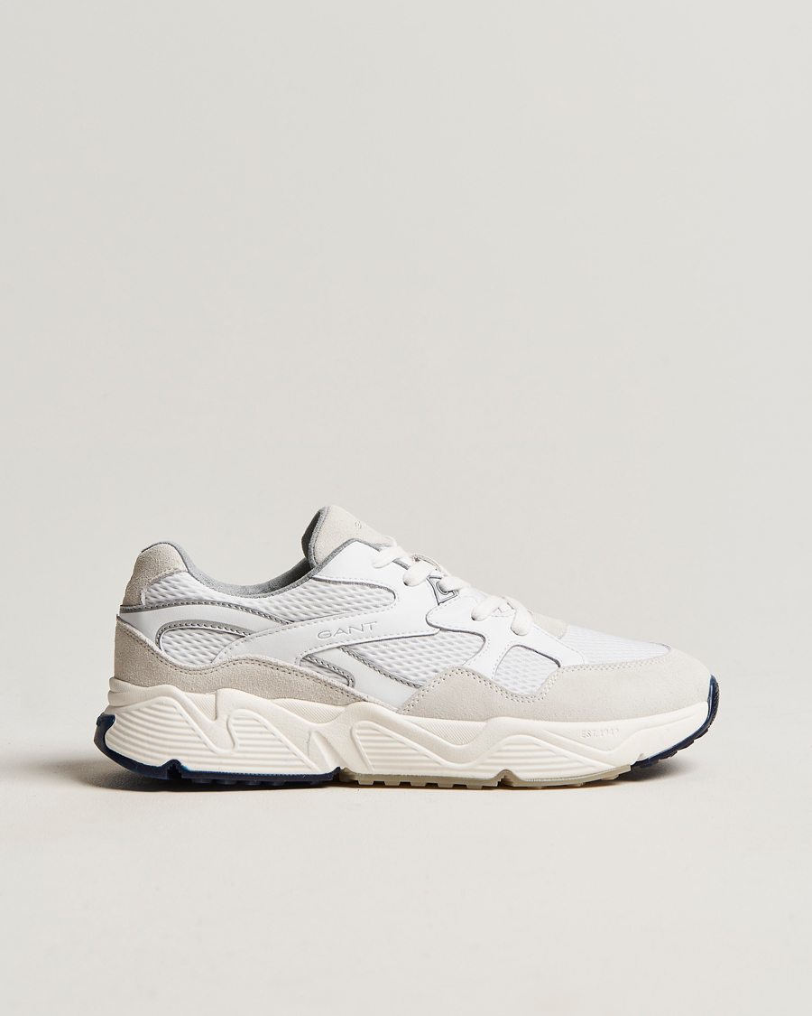 Homme | GANT Profellow Running Sneaker White | GANT | Profellow Running Sneaker White