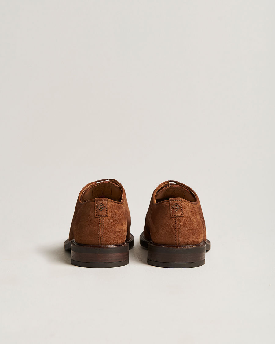 Homme | GANT St Akron Suede Derby Cognac | GANT | St Akron Suede Derby Cognac