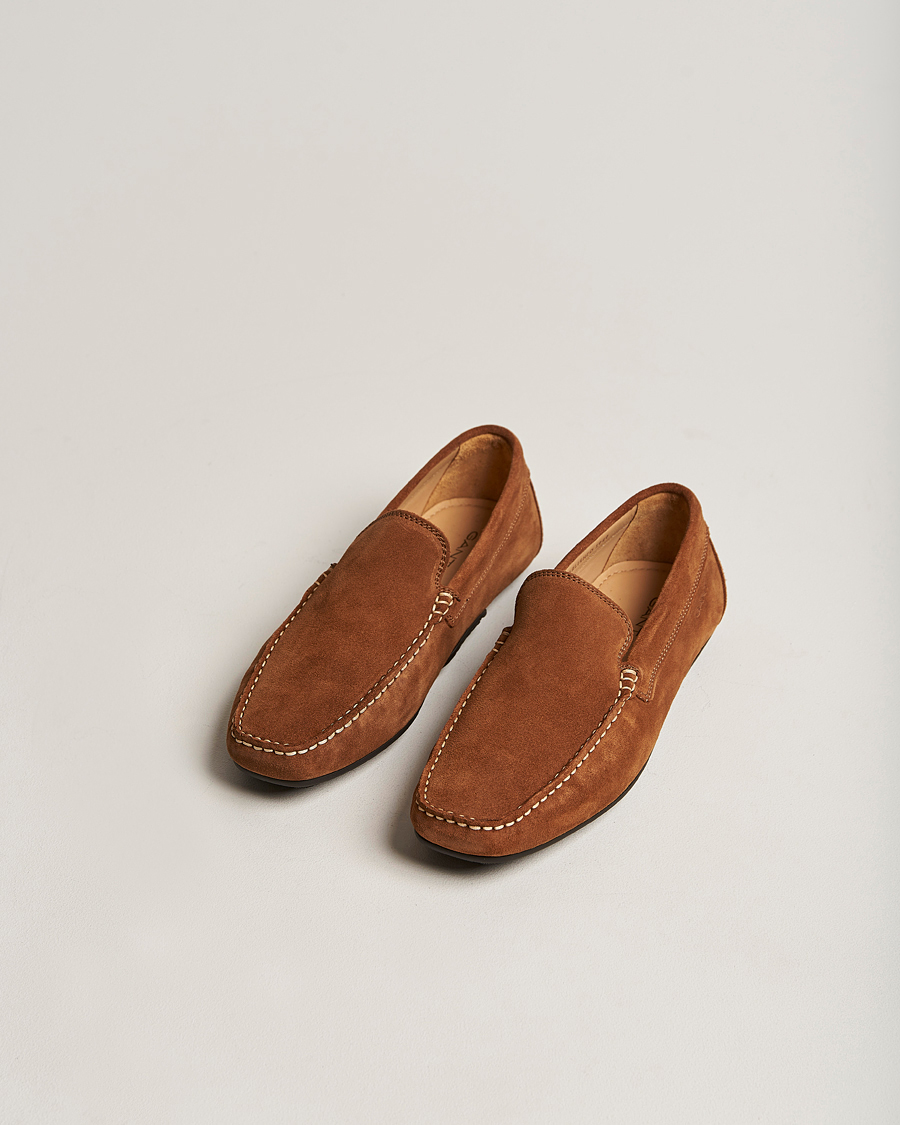 Homme | GANT Mc Bay Suede Car Shoe Cognac | GANT | Mc Bay Suede Car Shoe Cognac