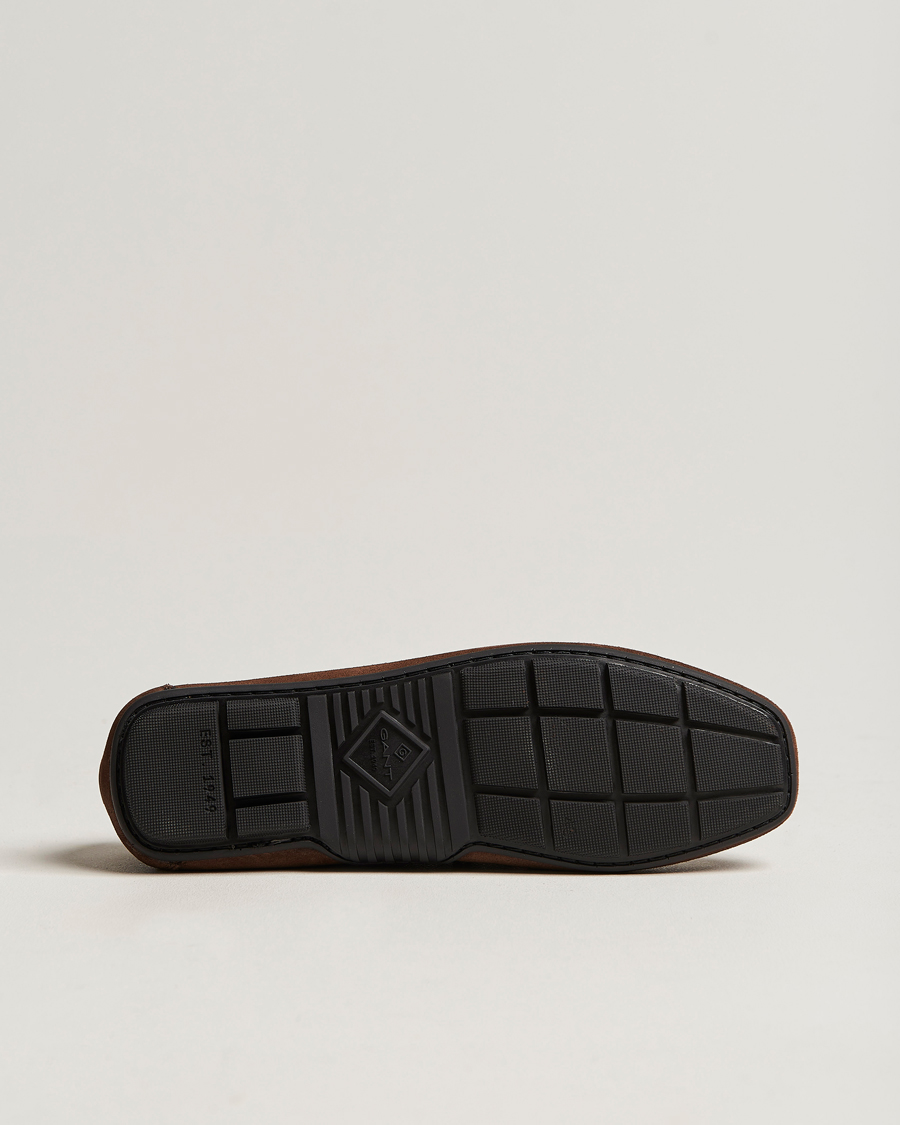 Homme | GANT Mc Bay Suede Car Shoe Dark Brown | Gant | Mc Bay Suede Car Shoe Dark Brown