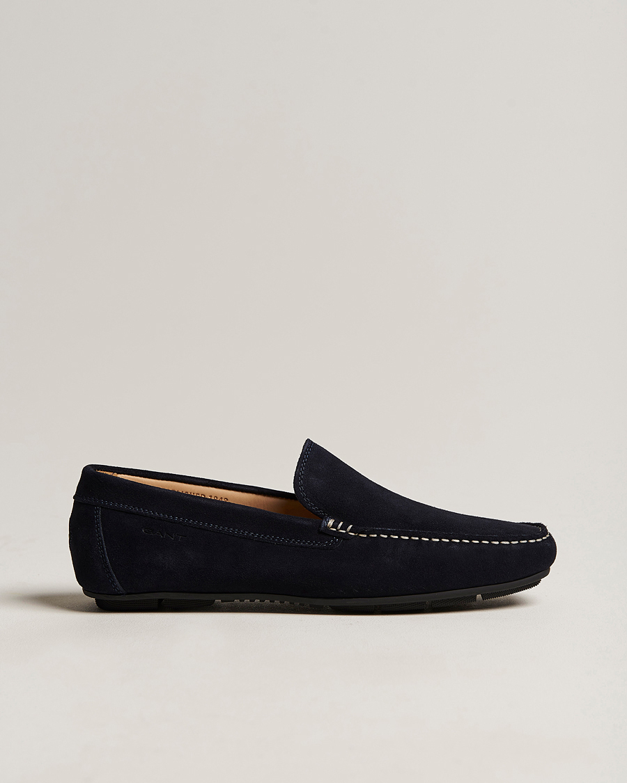 Homme | GANT Mc Bay Suede Car Shoe Marine | GANT | Mc Bay Suede Car Shoe Marine
