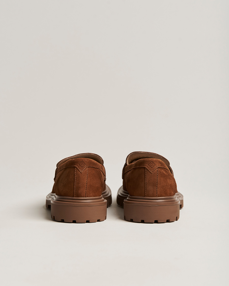 Homme | GANT Jackmote Suede Loafer Cognac | GANT | Jackmote Suede Loafer Cognac