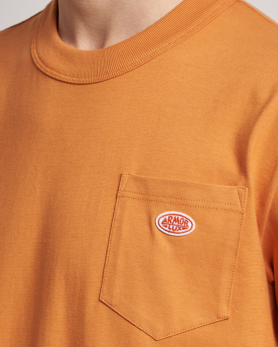 Homme | T-shirts | Armor-lux | Callac Pocket T-Shirt Rusty