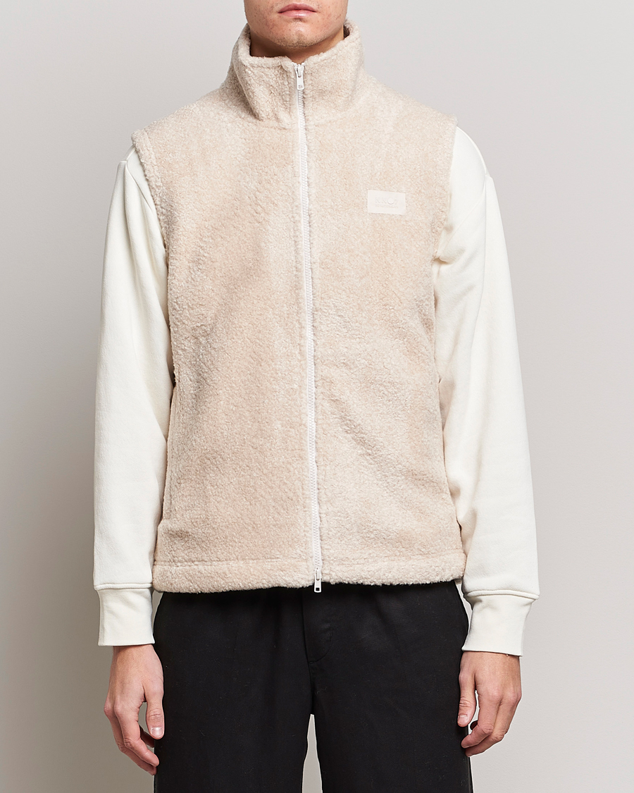 Homme | Pulls Et Tricots | NN07 | Nil Pile Vest Ecru