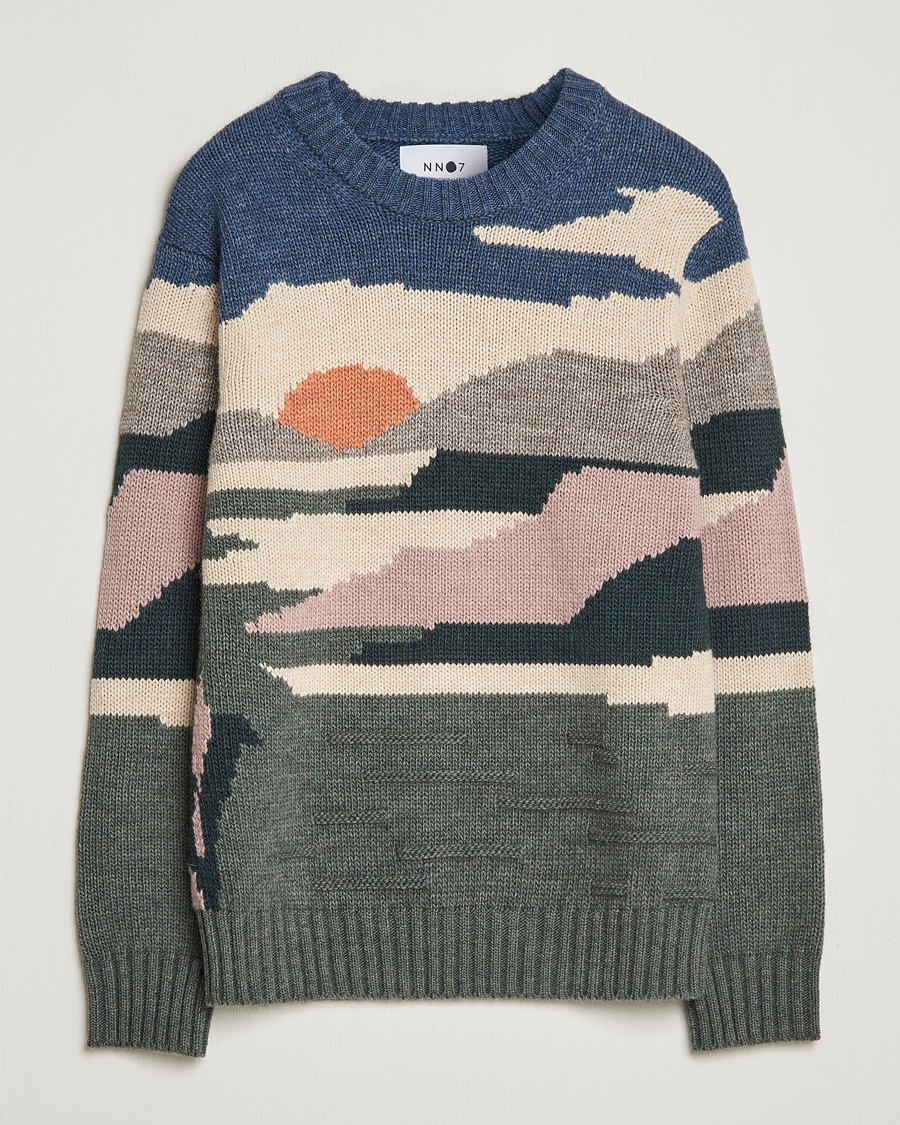 Homme | Pulls Et Tricots | NN07 | Jason Sunset Knitted Sweater Multi