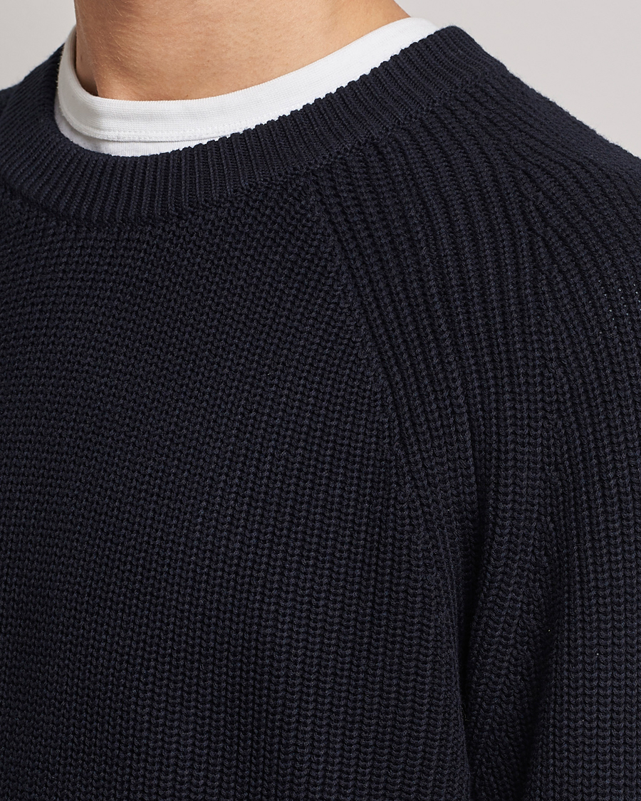 Homme | Pulls Et Tricots | NN07 | Jacobo Organic Cotton Knitted Sweater Navy
