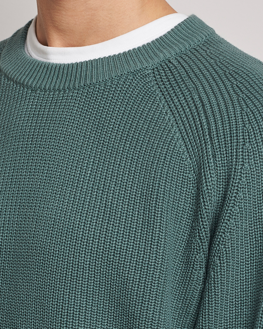 Homme | Pulls Et Tricots | NN07 | Jacobo Cotton Knitted Sweater Forest Mint