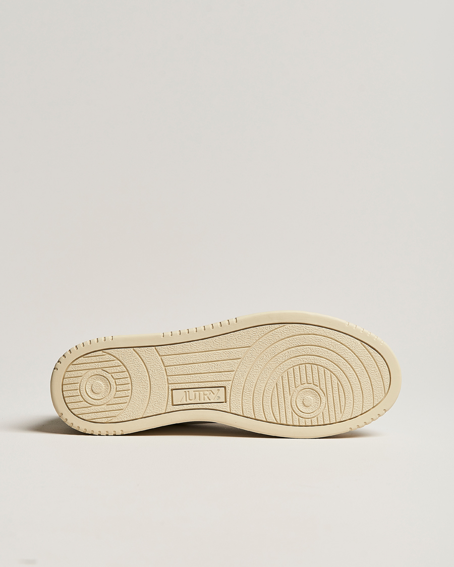 Homme | Autry Medalist Low Sneaker White/Green | Autry | Medalist Low Sneaker White/Green