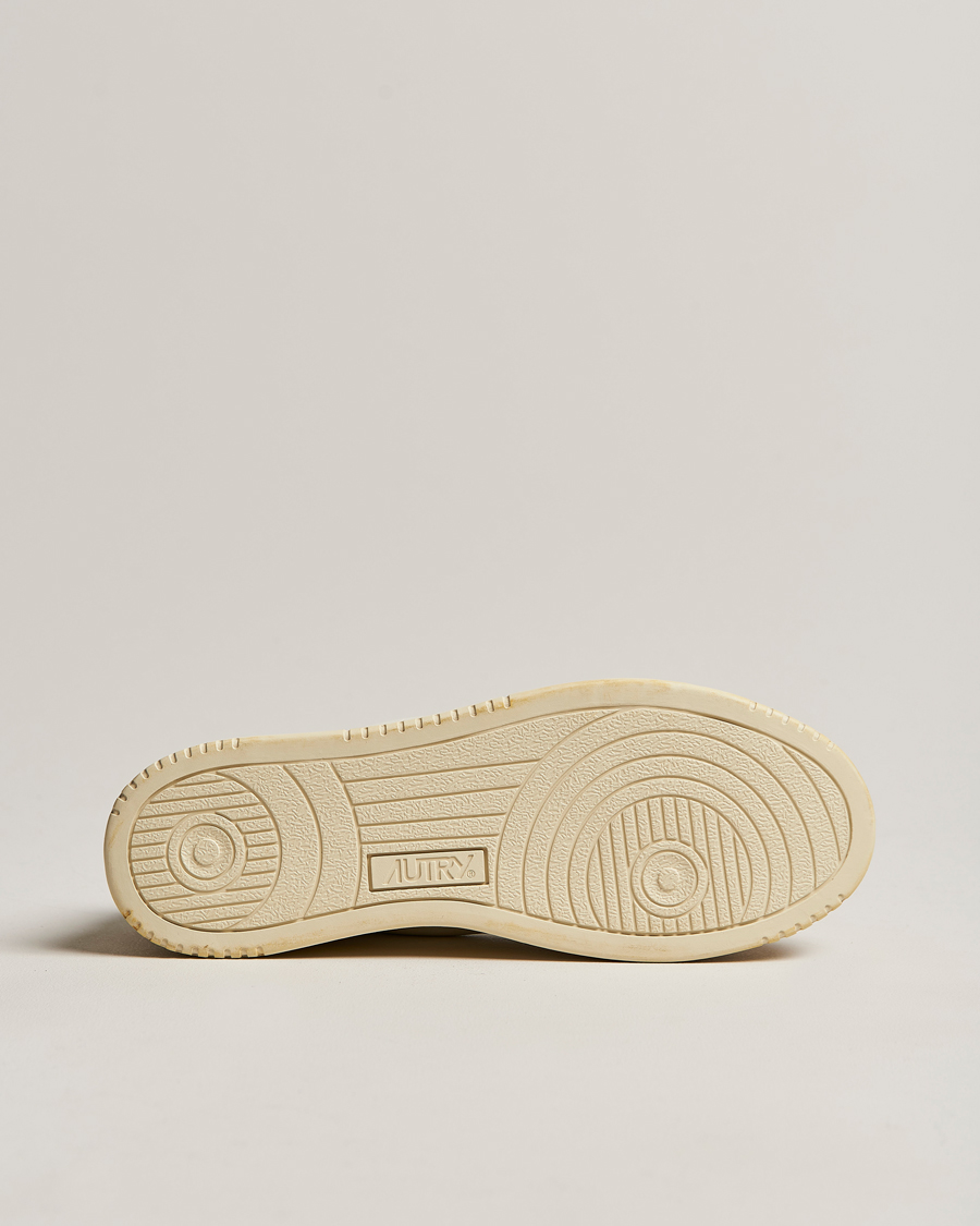 Homme | Autry Super Vintage Low Leather/Suede Sneaker Leat White | Autry | Super Vintage Low Leather/Suede Sneaker Leat White