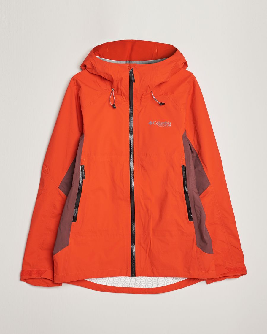 Homme | Manteaux Et Vestes | Columbia | Mazama Trail Shell Waterproof Jacket Spicy
