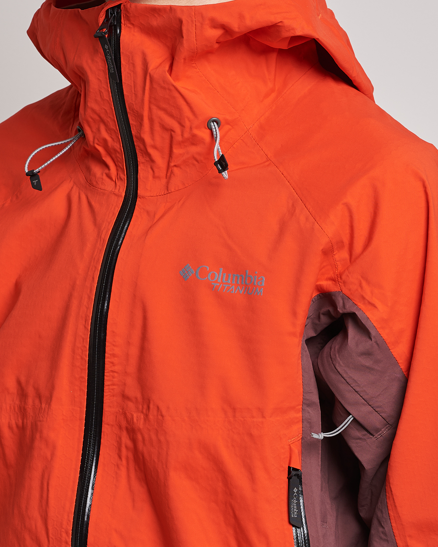 Homme | Manteaux Et Vestes | Columbia | Mazama Trail Shell Waterproof Jacket Spicy