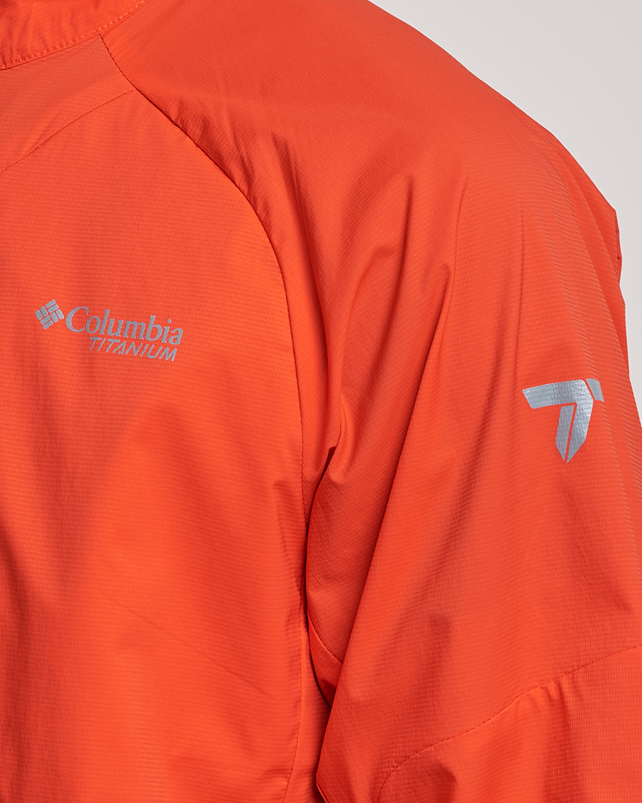Homme | Manteaux Et Vestes | Columbia | Titan Pass Lightweigt Half Zip Jacket Spicy