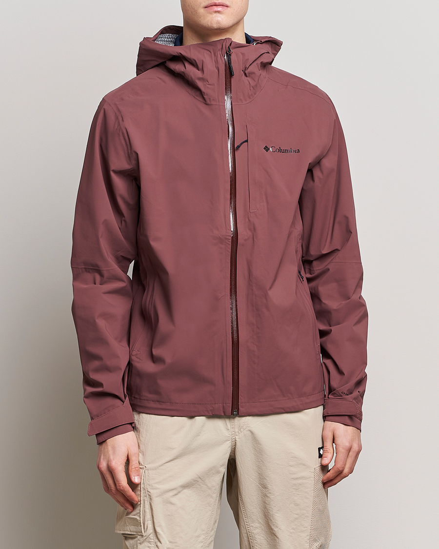 Homme | Manteaux Et Vestes | Columbia | Omni Tech Ampli Dry Shell Jacket Light Raisin