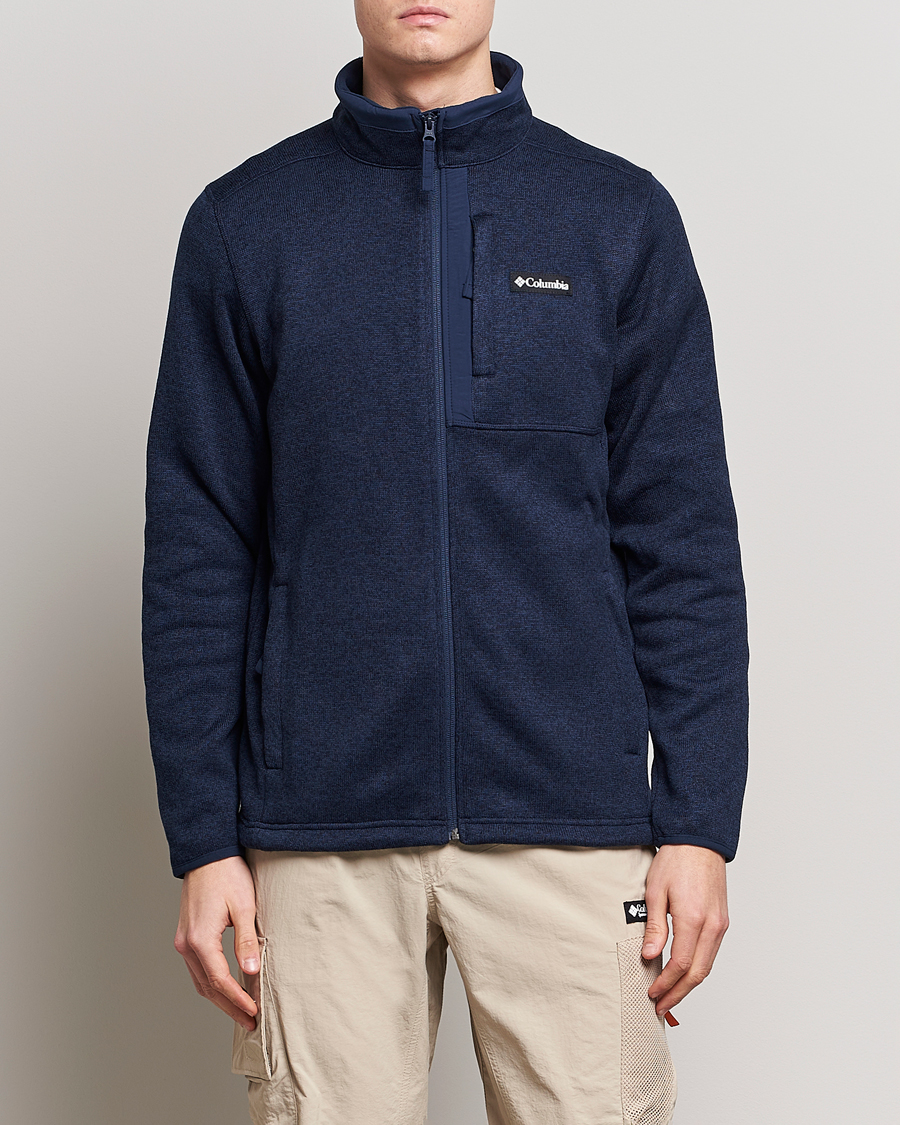 Homme | Pulls Et Tricots | Columbia | Sweater Weather Full Zip Fleece Collegiate Navy
