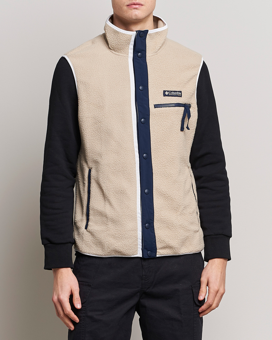 Homme | Pulls Et Tricots | Columbia | Helvetia Fleece Vest Ancient Fossil