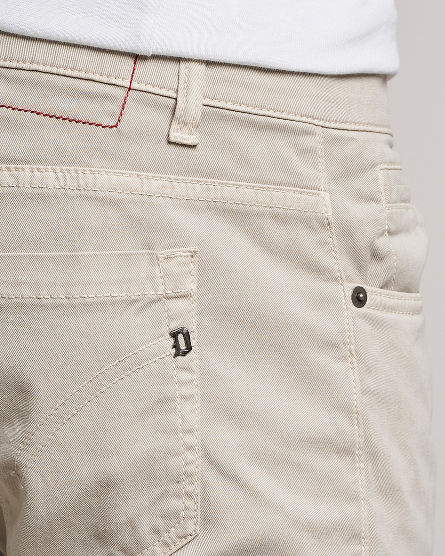 Homme | Pantalons | Dondup | George Gabardine 5-Pocket Sand