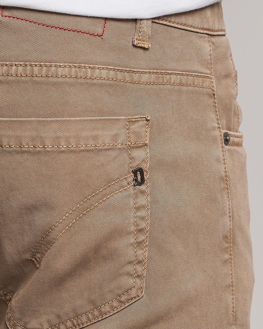 Homme | Pantalons | Dondup | George Gabardine 5-Pocket Khaki