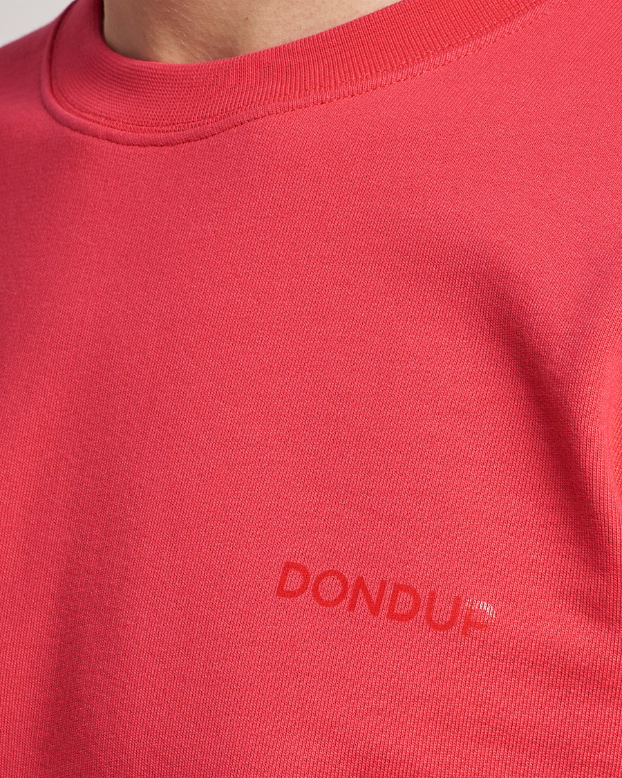 Homme | Pulls Et Tricots | Dondup | Logo Sweatshirt Coral