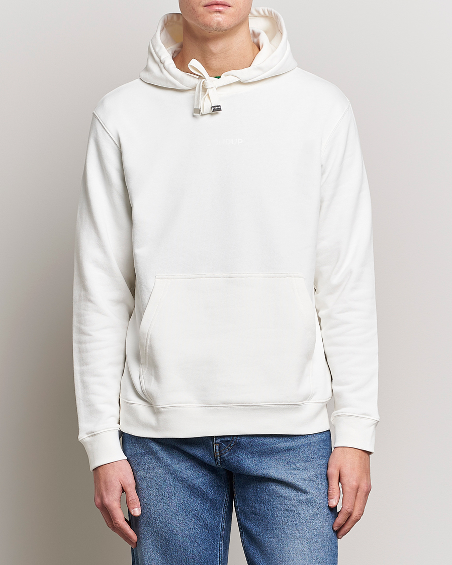 Homme | Pulls Et Tricots | Dondup | Logo Hoodie White